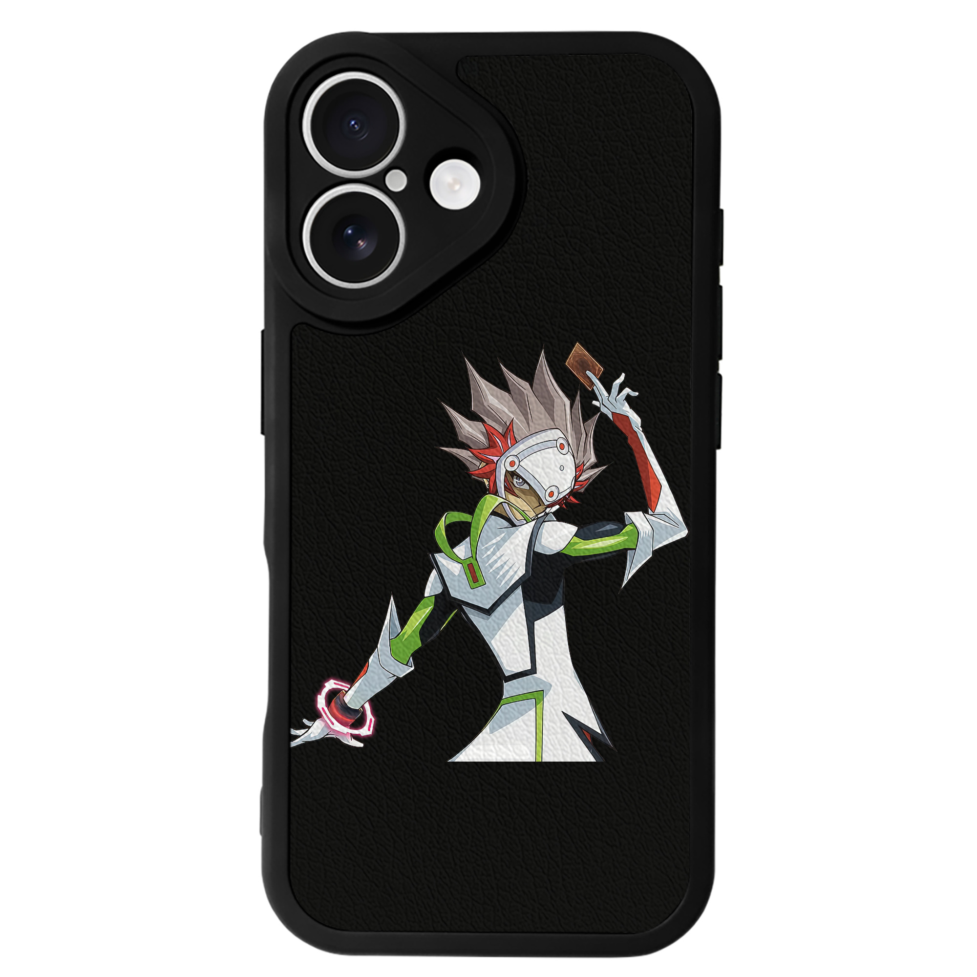 遊☆戯☆王 Yu-Gi-Oh! 【iPhone 16シリーズ対応】シリコンスマホケース（レザー調） 材質：シリコン